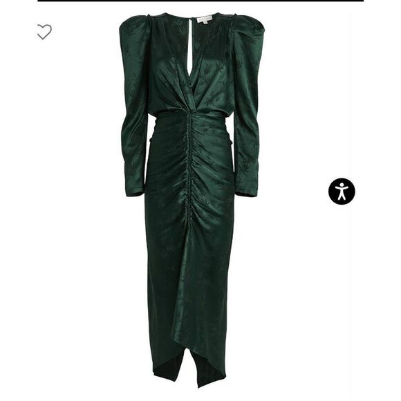 Ronny Kobo Astrid Ruched Jacquard Dress - Picture 2 of 12